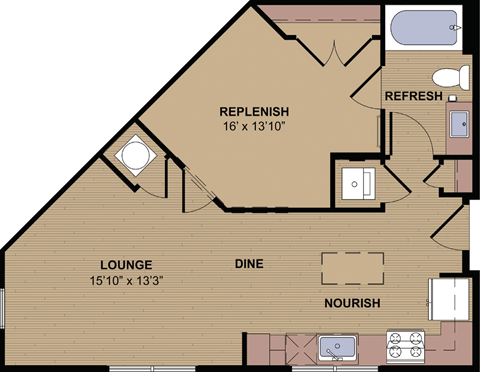 A1C_1BD 1 Bath_633sqft